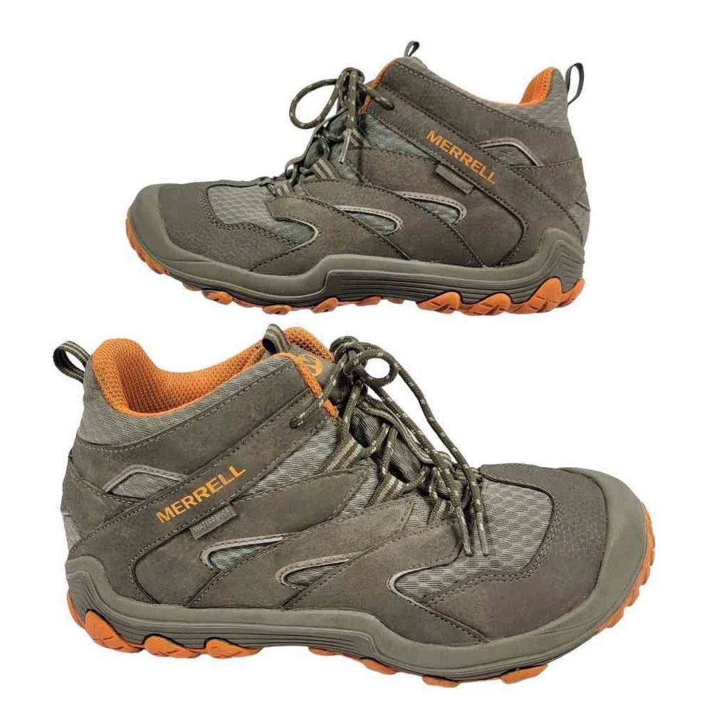 Merrell Chameleon 7 Waterproof Mid Hiking Boots Shoes MK262177 - Youth Boys 6M